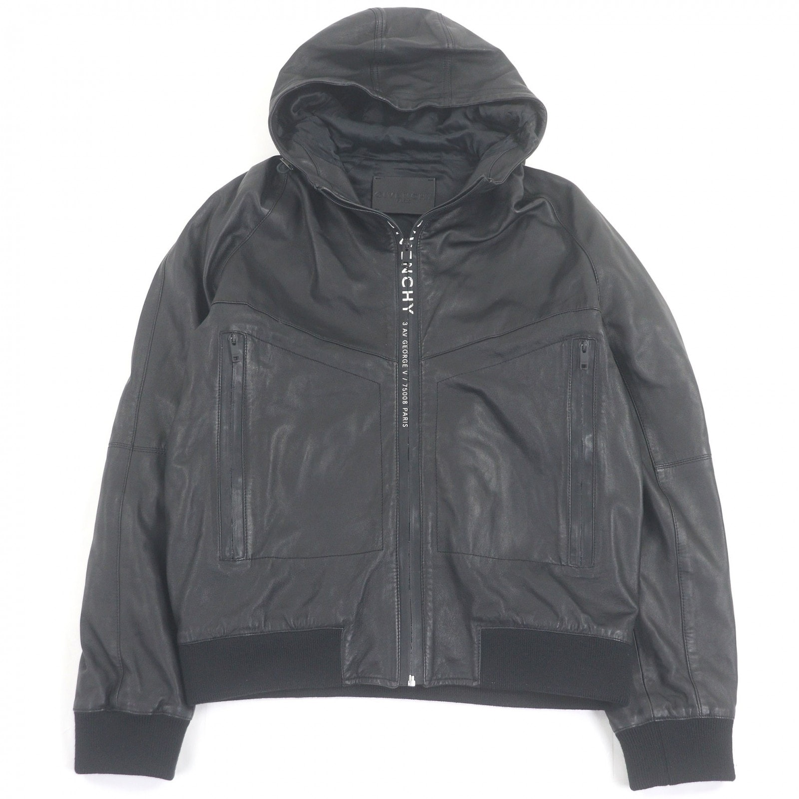 良品 ジバンシィ ブルゾン ブラック メンズ 48 BM00K360DH