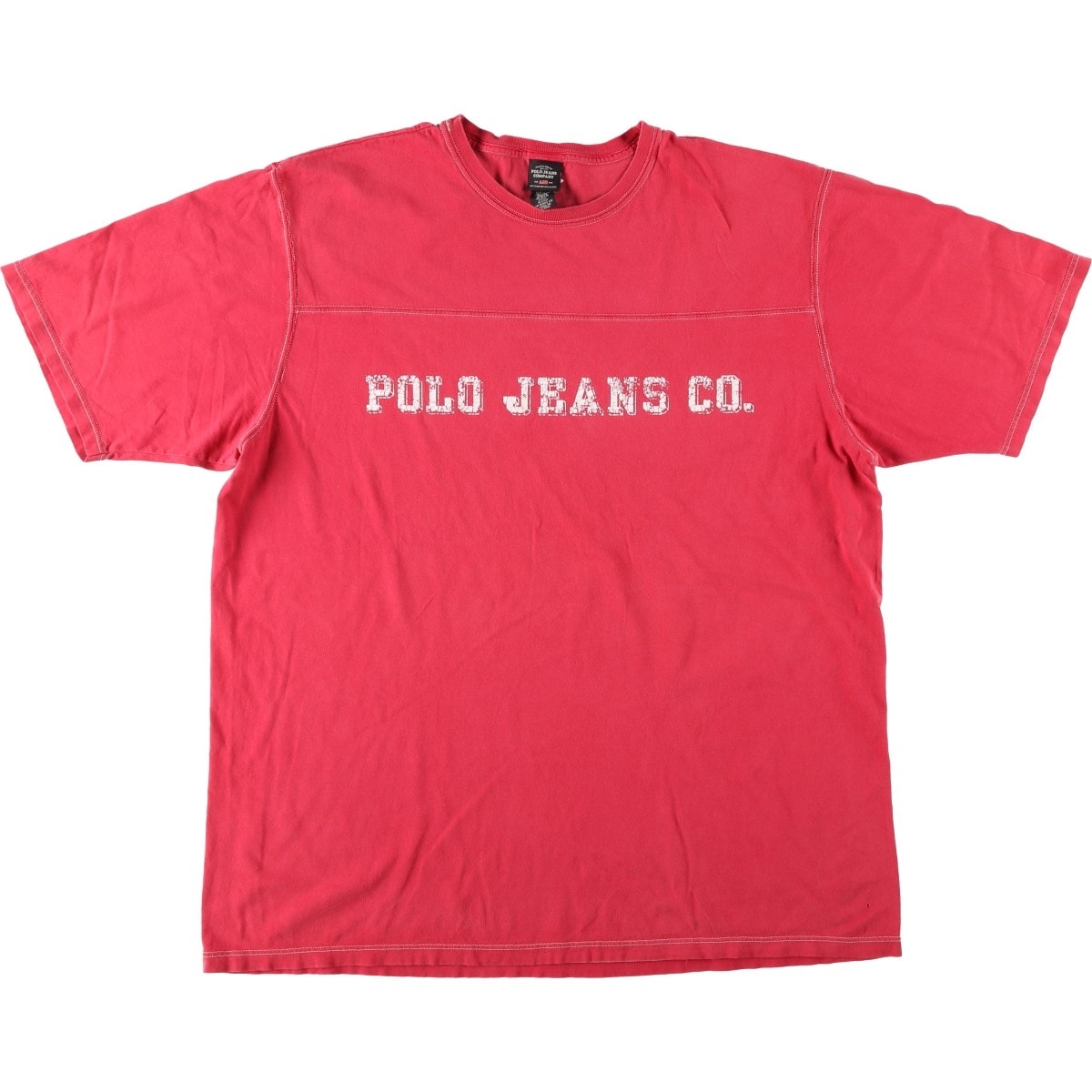 古着 ラルフローレン Ralph Lauren POLO JEANS COMPANY 半袖 ロゴTシャツ メンズXL相当/eaa622036