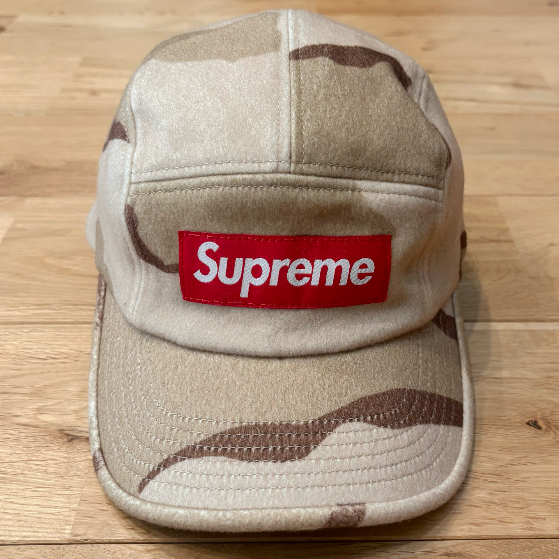 Supreme Wool Camp Cap Desert Camo デザートカモ ウール ボックスロゴ シュプリーム キャンプ キャップ