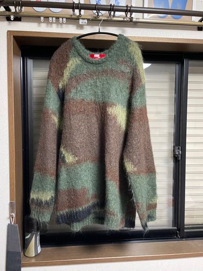 Supreme / JUNYA WATANABE COMME des GARCONS MAN Brushed Camo Sweater "Olive"