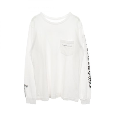 Chrome Hearts Fuck You Arm Logo Print L/S T-Shirt "White"