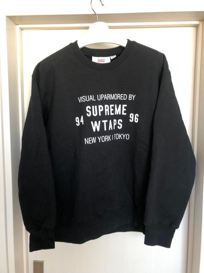 Supreme / WTAPS Crewneck "Black" 21274SPD-CSM03S