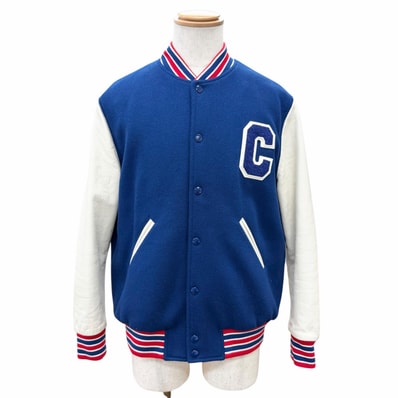 極美品 セリーヌ クラシックテディジャケット ブルー 36 2W804896C