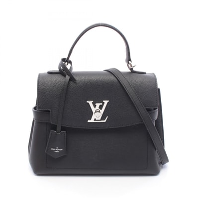 ルイ・ヴィトン LOUIS VUITTON ロックミー エヴァーBB 2WAY ハンドバッグ バッグ レザー カーフ ノワール レディース ブラック系 M53937 【中古】