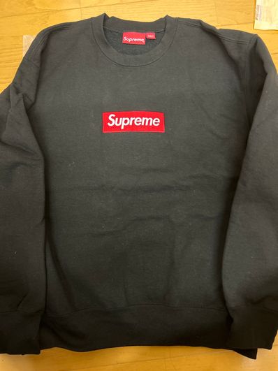 Supreme Box Logo Crewneck "Black" (22FW)