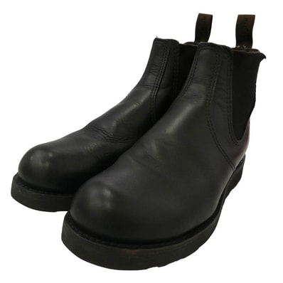 RED WING レッドウィング 3194 CLASSIC CHELSEA クラシック チェルシー サイドゴア ブーツ ブラック系 US8D【中古】