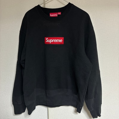Supreme Box Logo Crewneck "Black" (22FW)