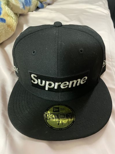 Supreme $1M Metallic Box Logo New Era® "Black"