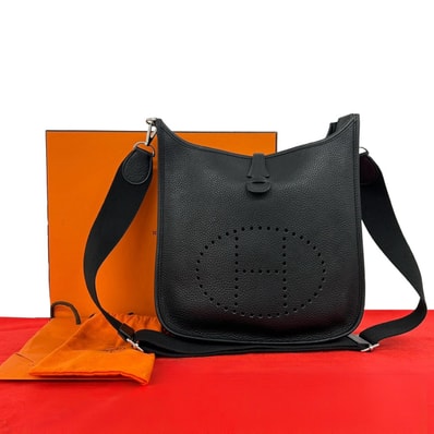 HERMES エルメス エヴリン 3PM トリヨンクレマンス ショルダーバッグ ブラック
2598b