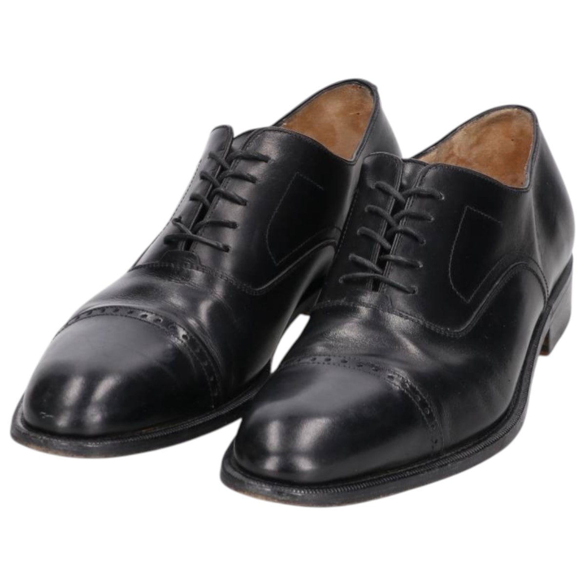 古着 フェラガモ Salvatore Ferragamo ストレートチップシューズ イタリア製 メンズ26.5cm相当/saa014927