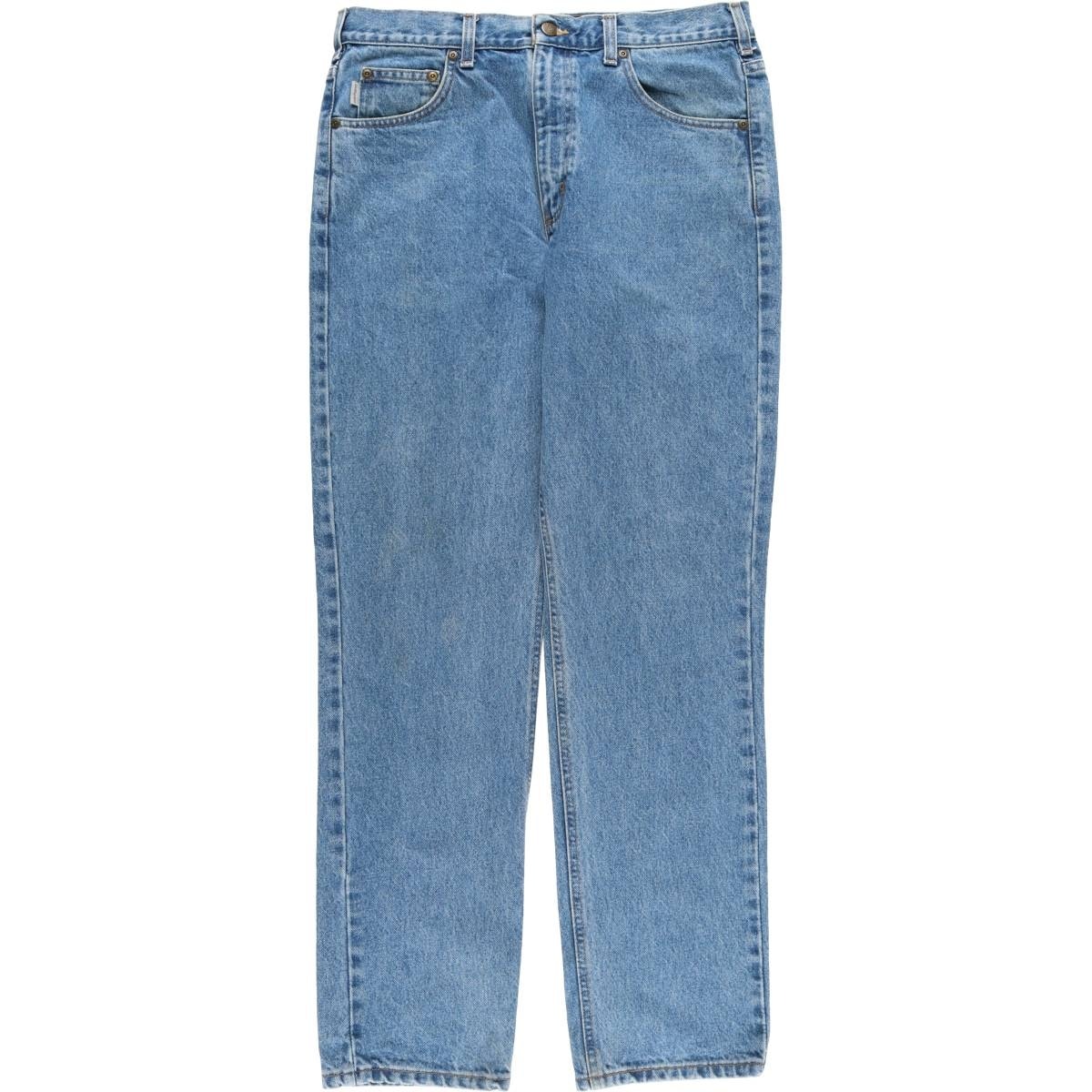 古着 カーハート Carhartt Traditional FIT ストレートデニムパンツ メンズw34相当/eaa539932