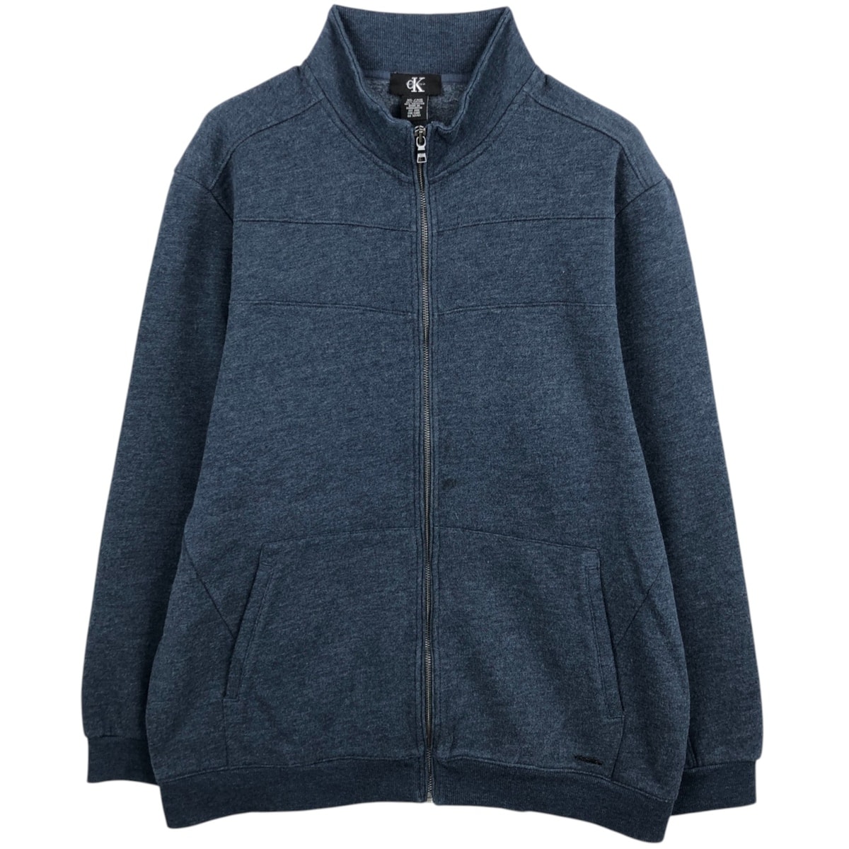 古着 90~00年代 カルバンクライン Calvin klein フルジップスウェットシャツ トレーナー メンズXL相当 ヴィンテージ/eaa627848
