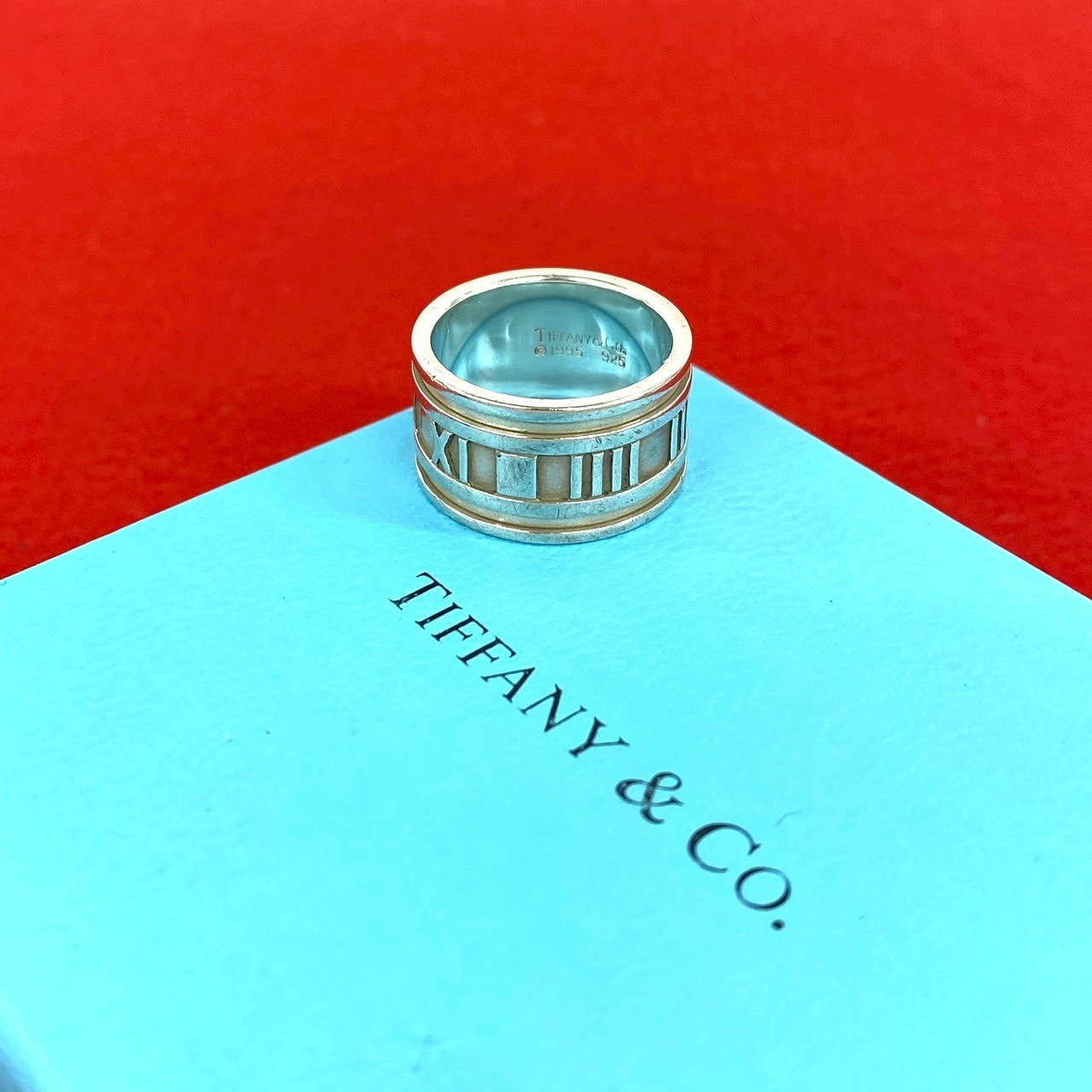 TIFFANY&Co. ティファニー アトラス リング シルバー925 リング・指輪 14号 シルバー
 340-2