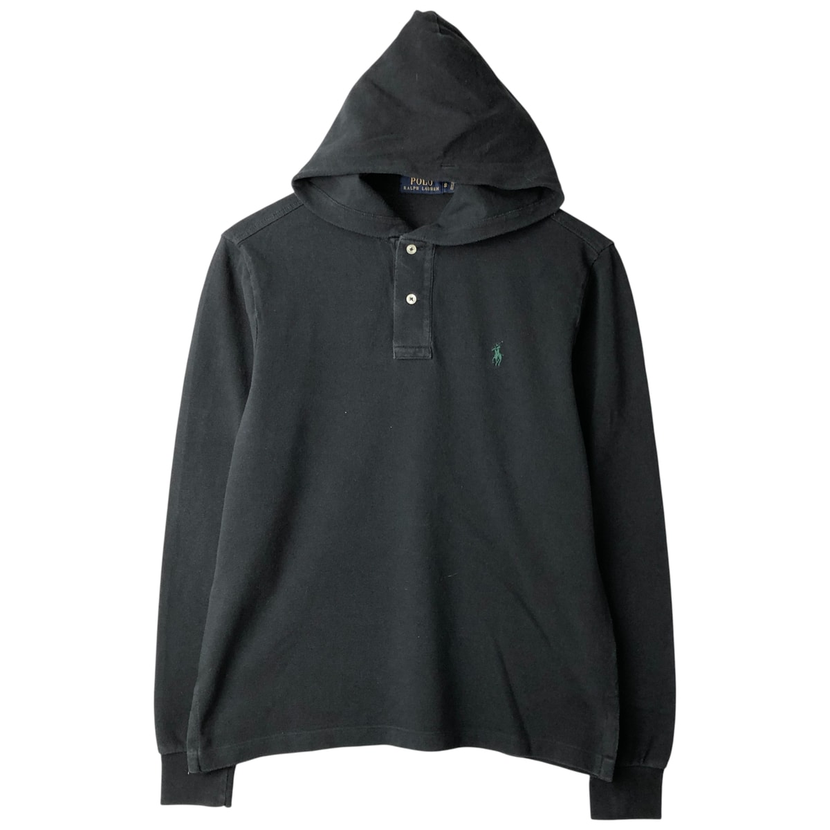 古着 ラルフローレン Ralph Lauren POLO RALPH LAUREN フード付き 長袖 ポロシャツ メンズS相当/eaa608732