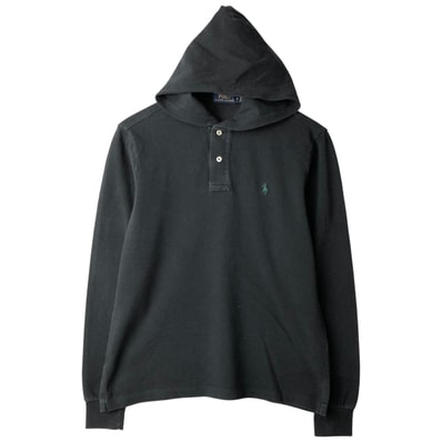 古着 ラルフローレン Ralph Lauren POLO RALPH LAUREN フード付き 長袖 ポロシャツ メンズS相当/eaa608732