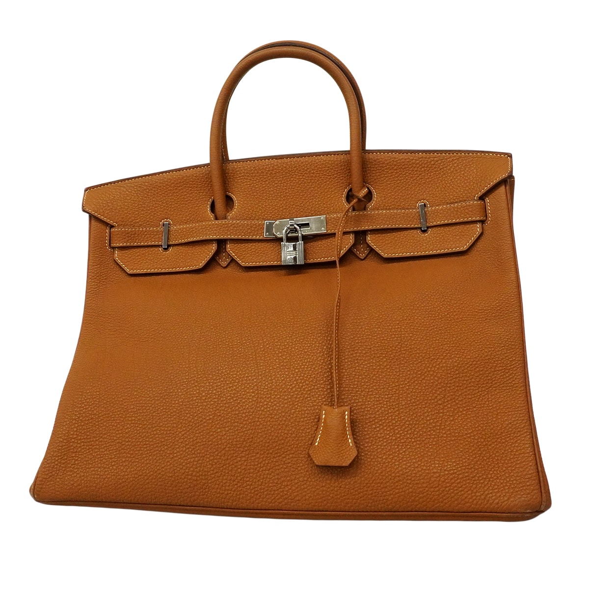 ★SALE【6ed4288】エルメス ハンドバッグ バーキン40 トゴ ゴールド シルバー金具 □J刻印【中古】メンズ