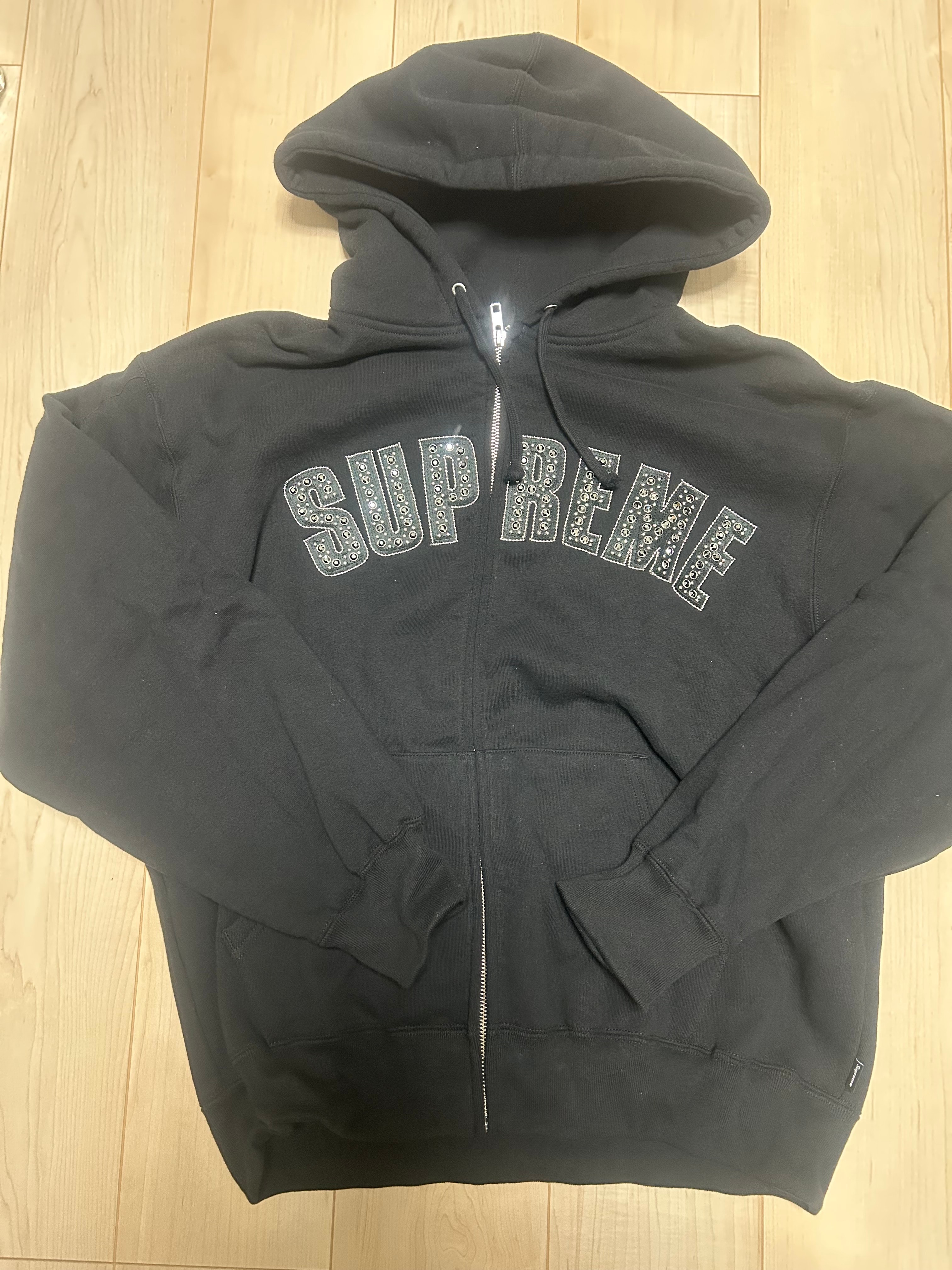 Supreme x B.B. Simon Zip Up Hooded Sweatshirt 