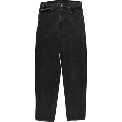 古着 リーバイス Levi's 550 ブラックデニム テーパードデニムパンツ メンズw31相当 ヴィンテージ/eaa539419