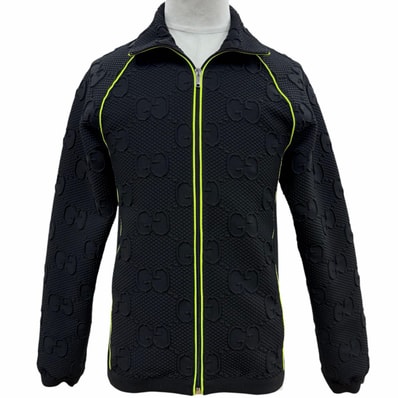 極美品 グッチ ジャケット ブラック メンズ S 724491