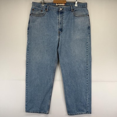 古着 リーバイス Levi's デニム パンツ デニムパンツ ジーンズ テーパード 大きいサイズ 550 刻印436 W40×L30 ブルー系 メンズ