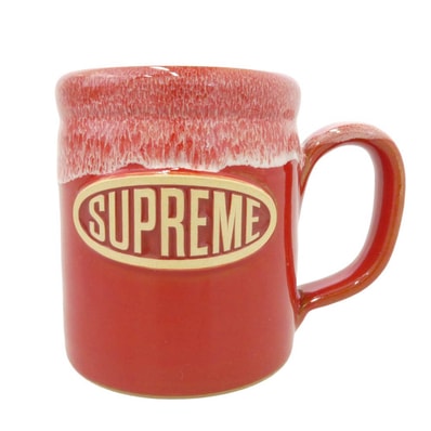 Supreme シュプリーム 25SS Deneen Camper Mug デニーン カンペール マグカップ エンジ系 9×9cm【新古品】【未使用】【中古】