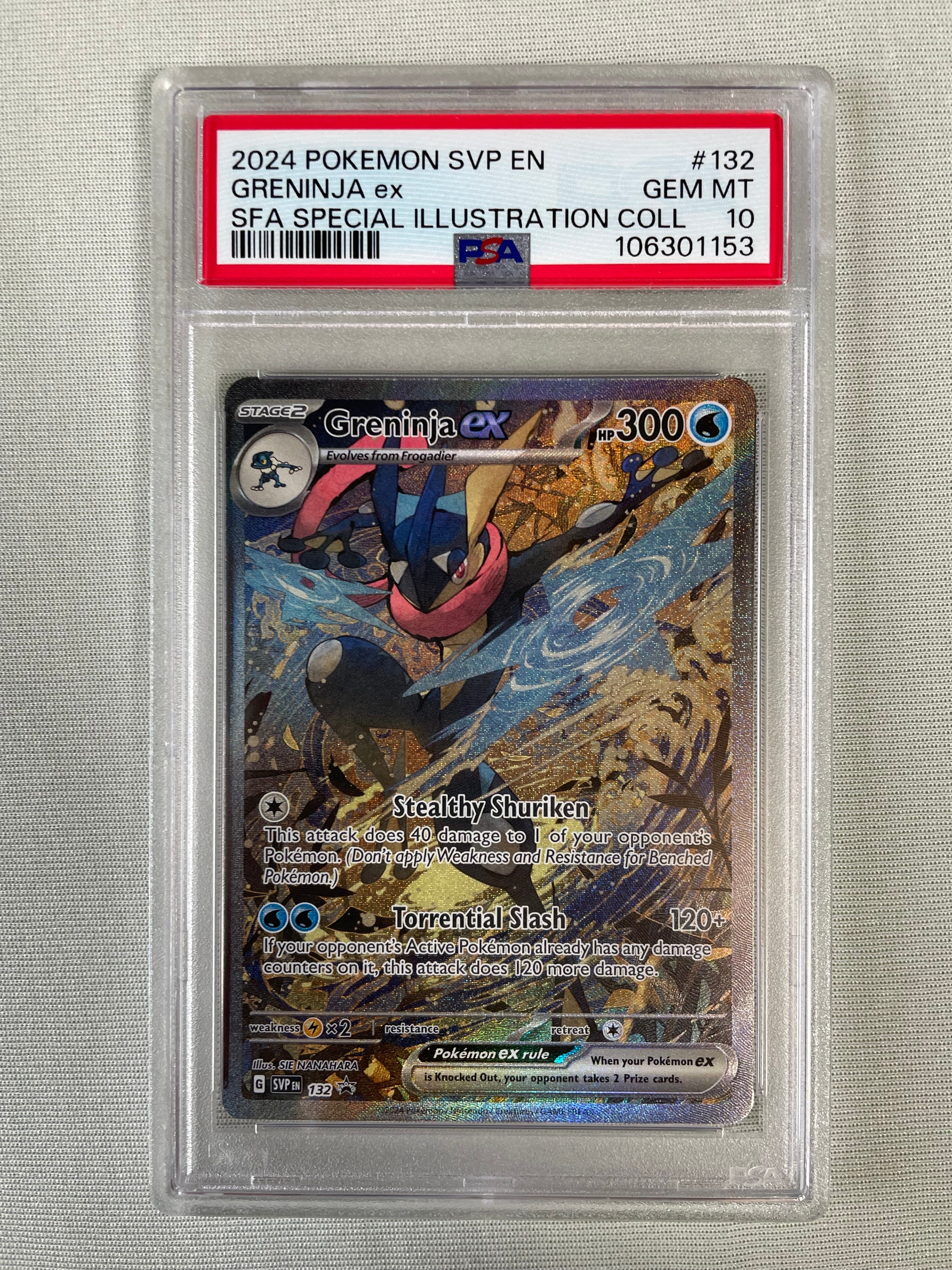 ゲッコウガex P [SVP EN 132]【英語版】(スカーレット&バイオレット