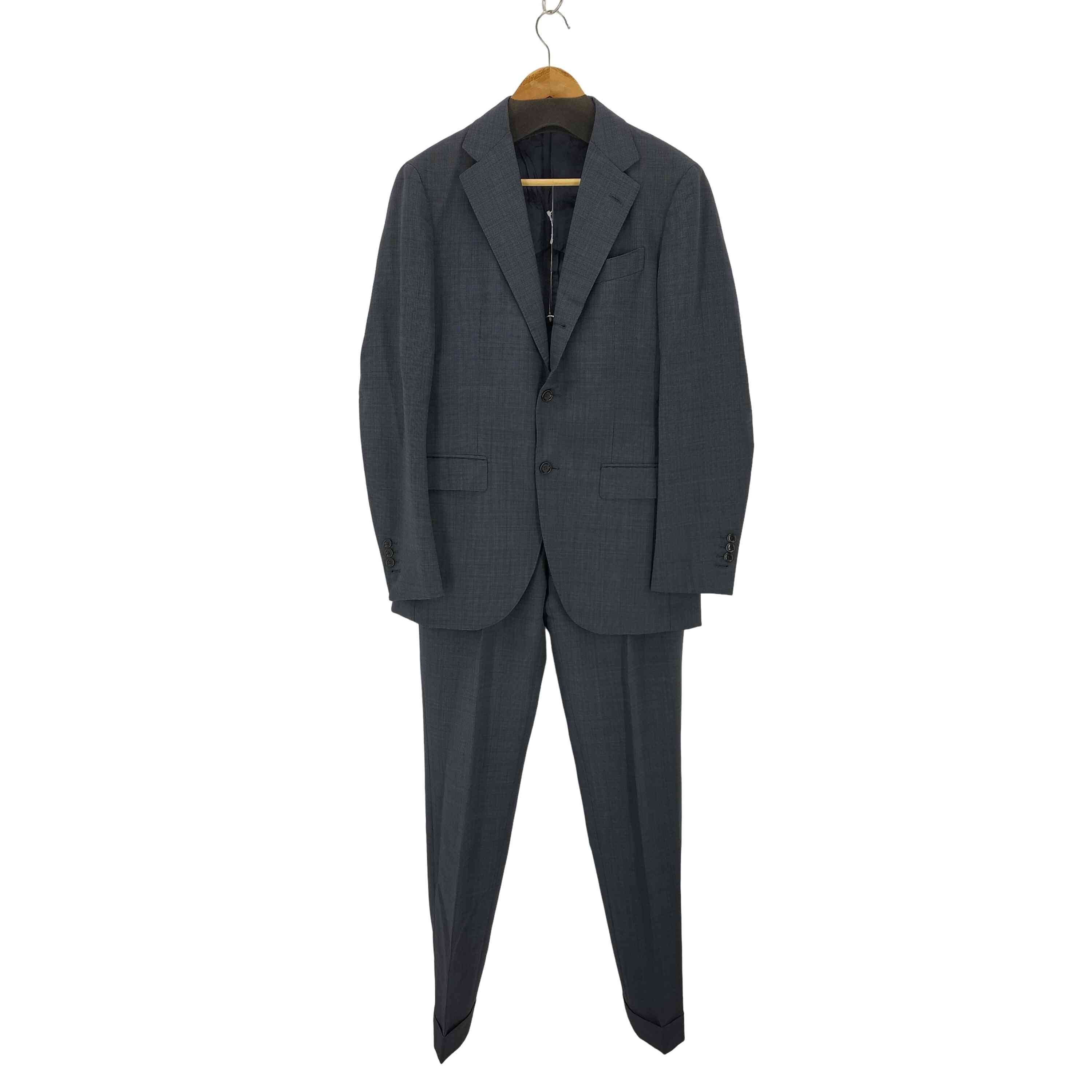 VITALE BARBERIS CANONICO モヘヤ混 ウールテーラードセットアップ【1142064353780】
