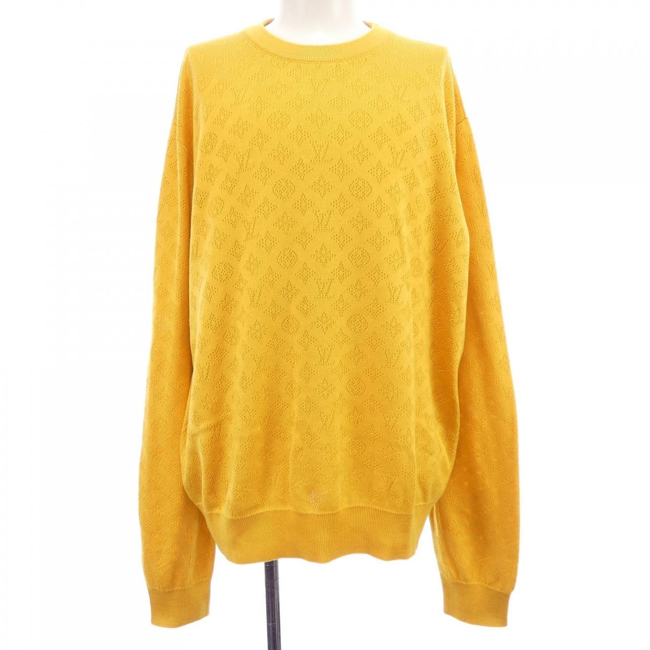 ルイヴィトン LOUIS VUITTON モノグラムポインテールコットンプルオーバー HSN45WY34 ニット
