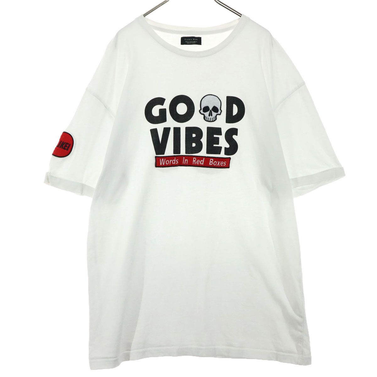 美品 ZARA ザラ プリント 半袖 Tシャツ