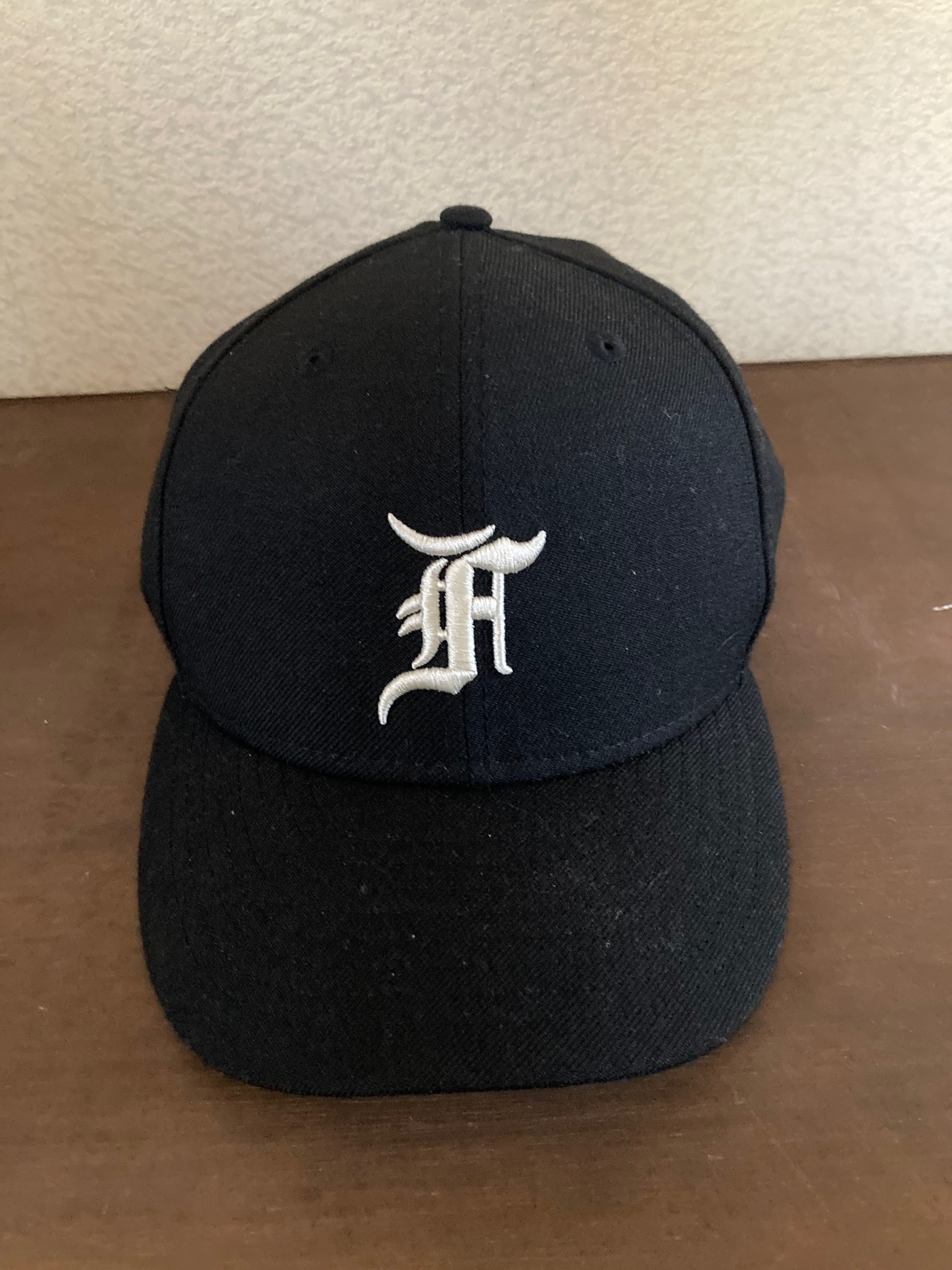 FEAR OF GOD ESSENTIALS New Era Fitted Cap (FW20) "Black"