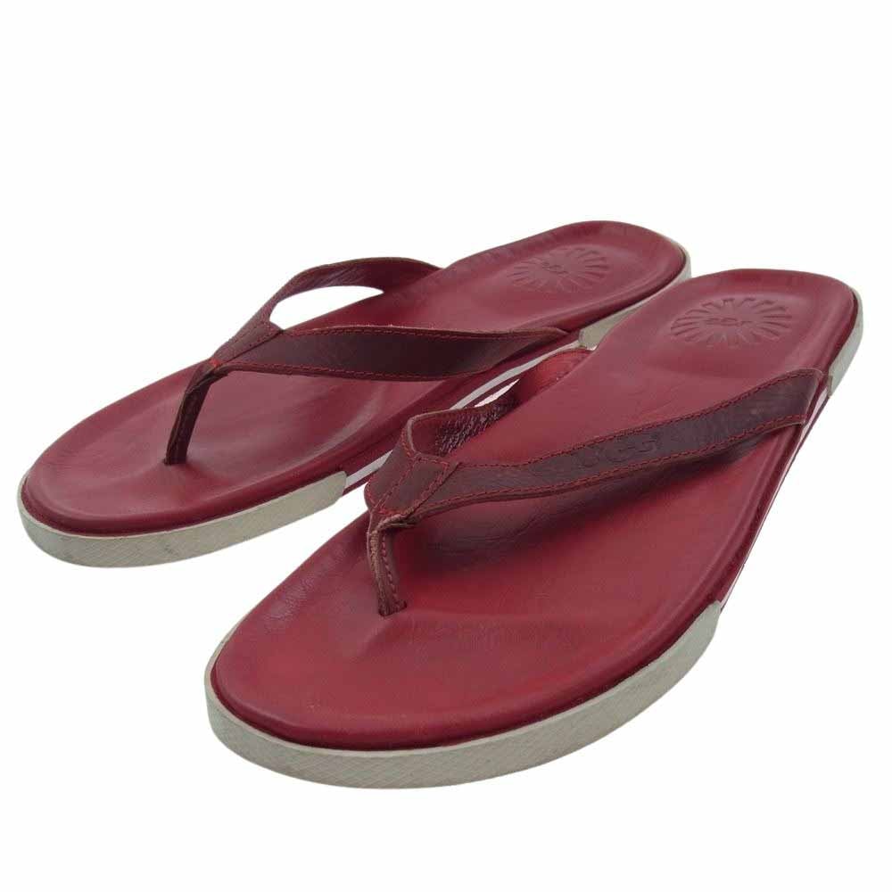 UGG アグ スニーカー 1005321 BennisonII ベニソン II サンダル レッド系 27cm【中古】