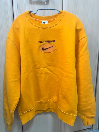Supreme x Nike Jewel Crewneck "Orange"