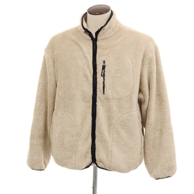 【中古】シュプリーム Supreme 2024年秋冬 Kate Moss Fleece Jacket ポリエステル フリースジャケット ベージュ【サイズL】【メンズ】