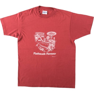 古着 80年代 ヘインズ Hanes Fifty-Fifty 青タグ FORD フォード アドバタイジングTシャツ USA製 メンズL相当 ヴィンテージ/eaa656642