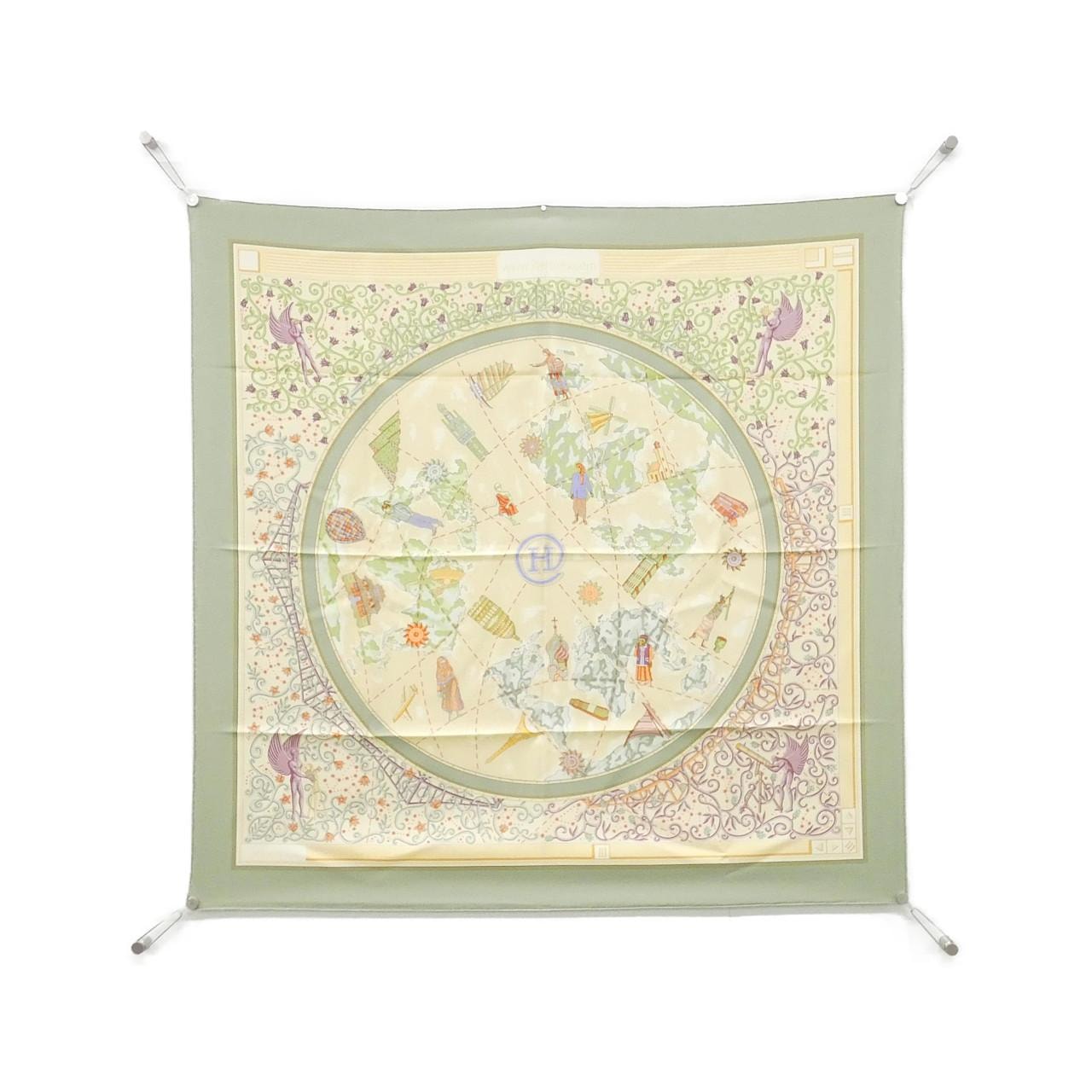 エルメス WWW.HERMES.COM カレ スカーフ