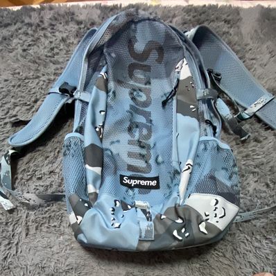 Supreme 20SS Backpack "Camo Blue"