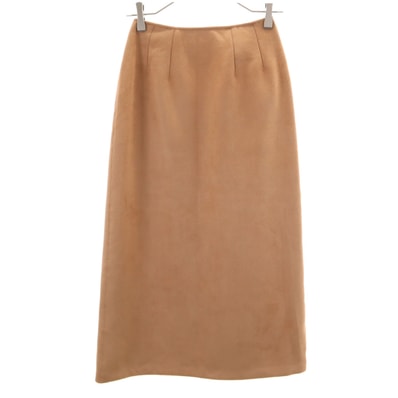 Ron Herman ロンハーマン ロング丈 フェイクスエード タイトスカート XS ベージュ