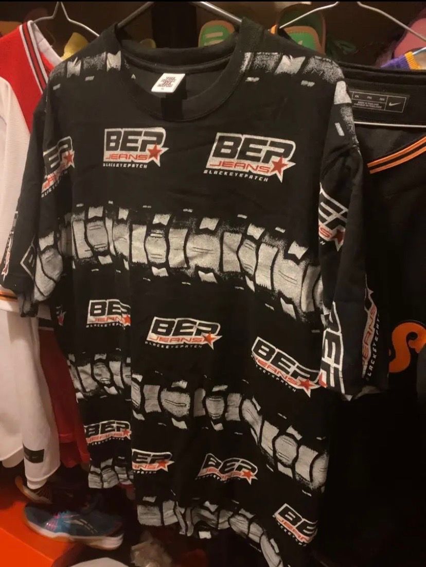 BlackEyePatch BEP Jeans Tire Bordered Tee "Black"