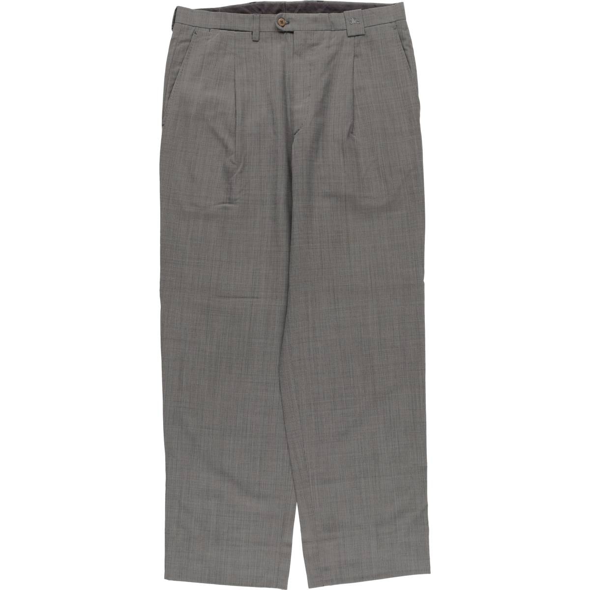 古着 バーバリー Burberry's BURBERRY LONDON ワンタック ウールパンツ スラックス メンズw32相当/eaa625479