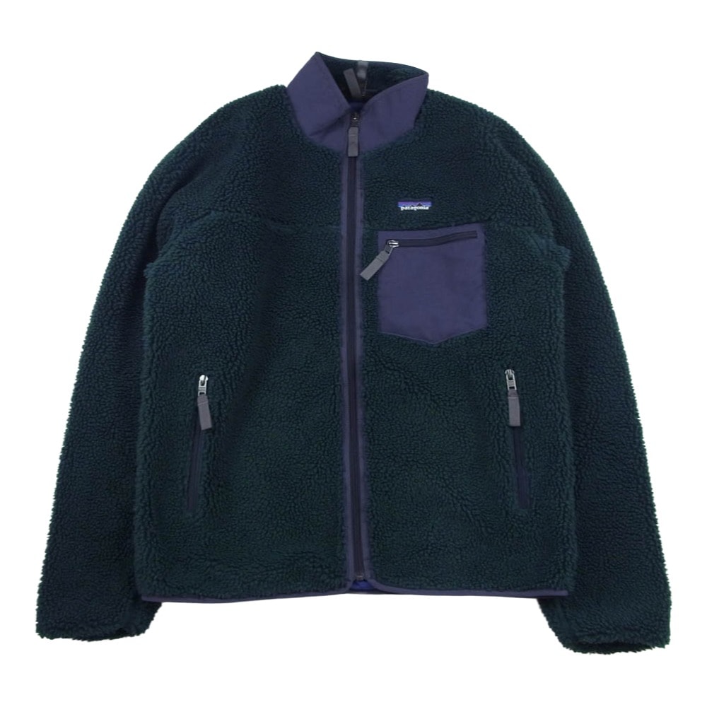 patagonia パタゴニア ジャケット 23057FA25 25年製 Classic Retro-x Jacket クラシック レトロ X フリース ジャケット グリーン系 M【中古】