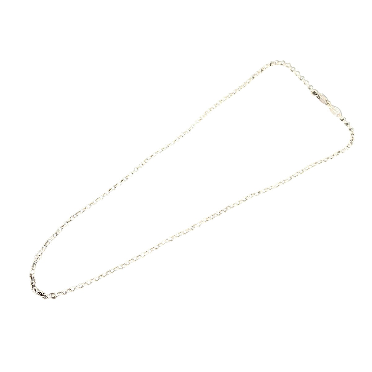 Chrome Hearts Roll Chain Necklace "Silver"