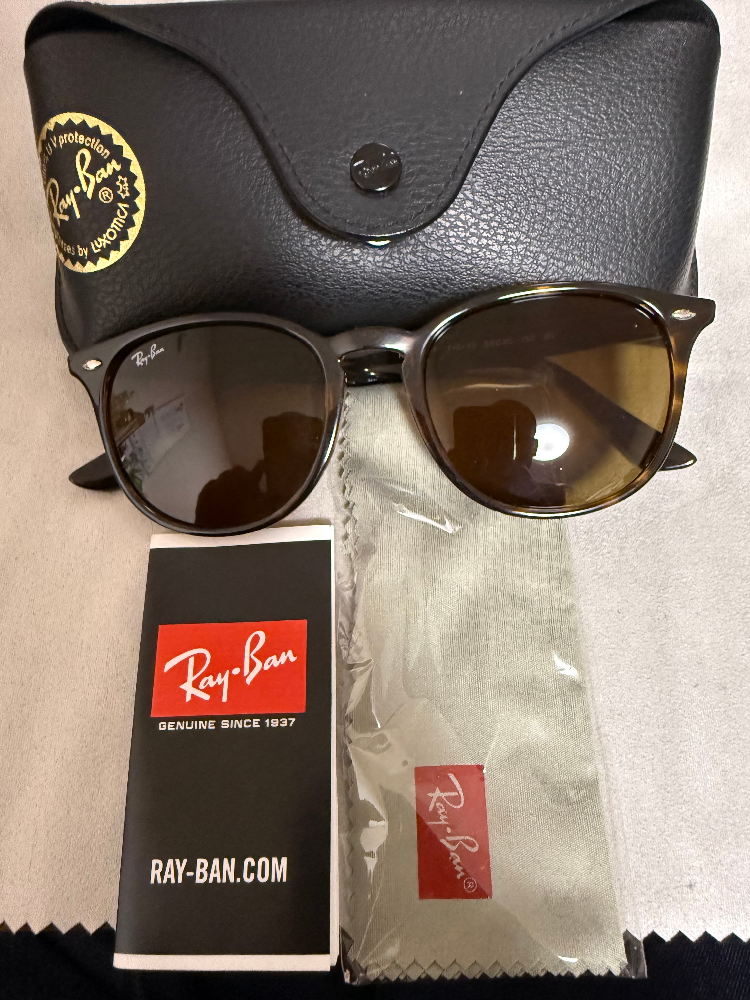 Ray-Ban RB4259 "Polished Light Havana/Brown"