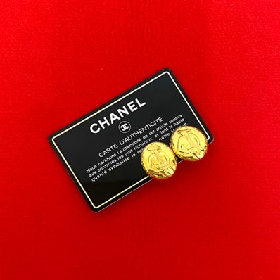 CHANEL シャネル マドモアゼル GP イヤリング ゴールド
59651