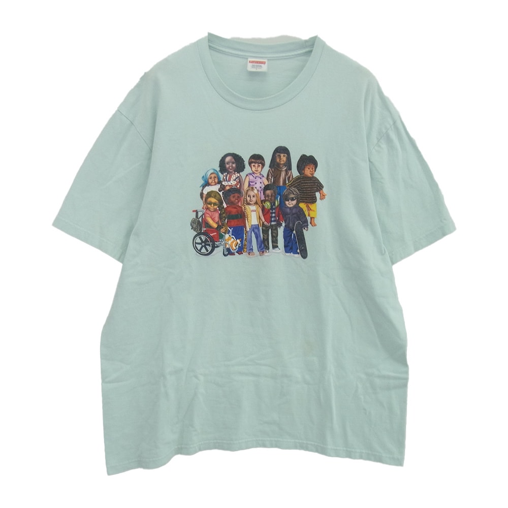 Supreme シュプリーム Tシャツ 23SS Children Tee チルドレン 半袖 Tシャツ ライトブルー系 L【中古】