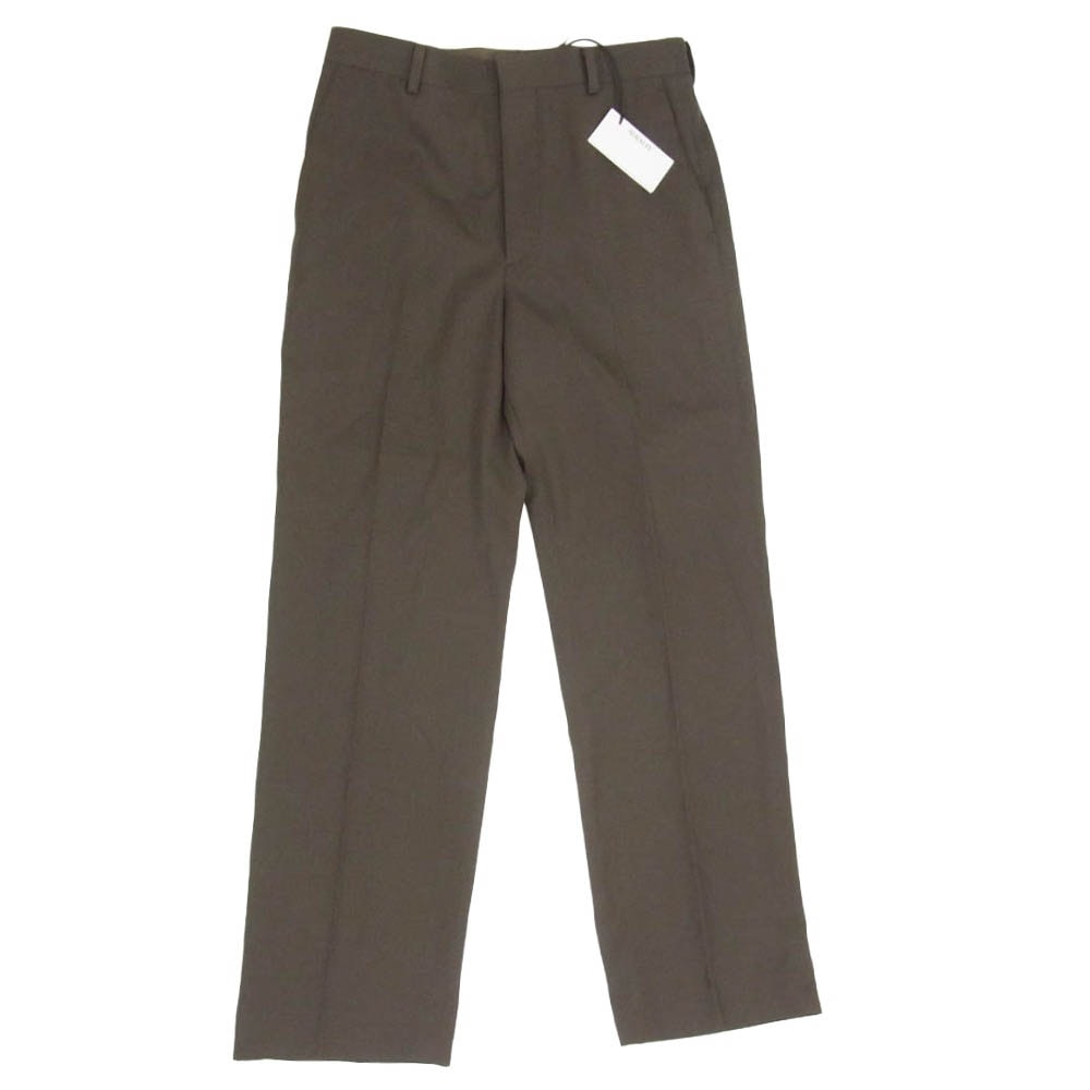 AURALEE オーラリー 23AW A23AP02MG LIGHT WOOL MAX GABARDINE SLACKS ライト ウール マックス ギャバジン スラックス ダークブラウン系 3【新古品】【未使用】【中古】