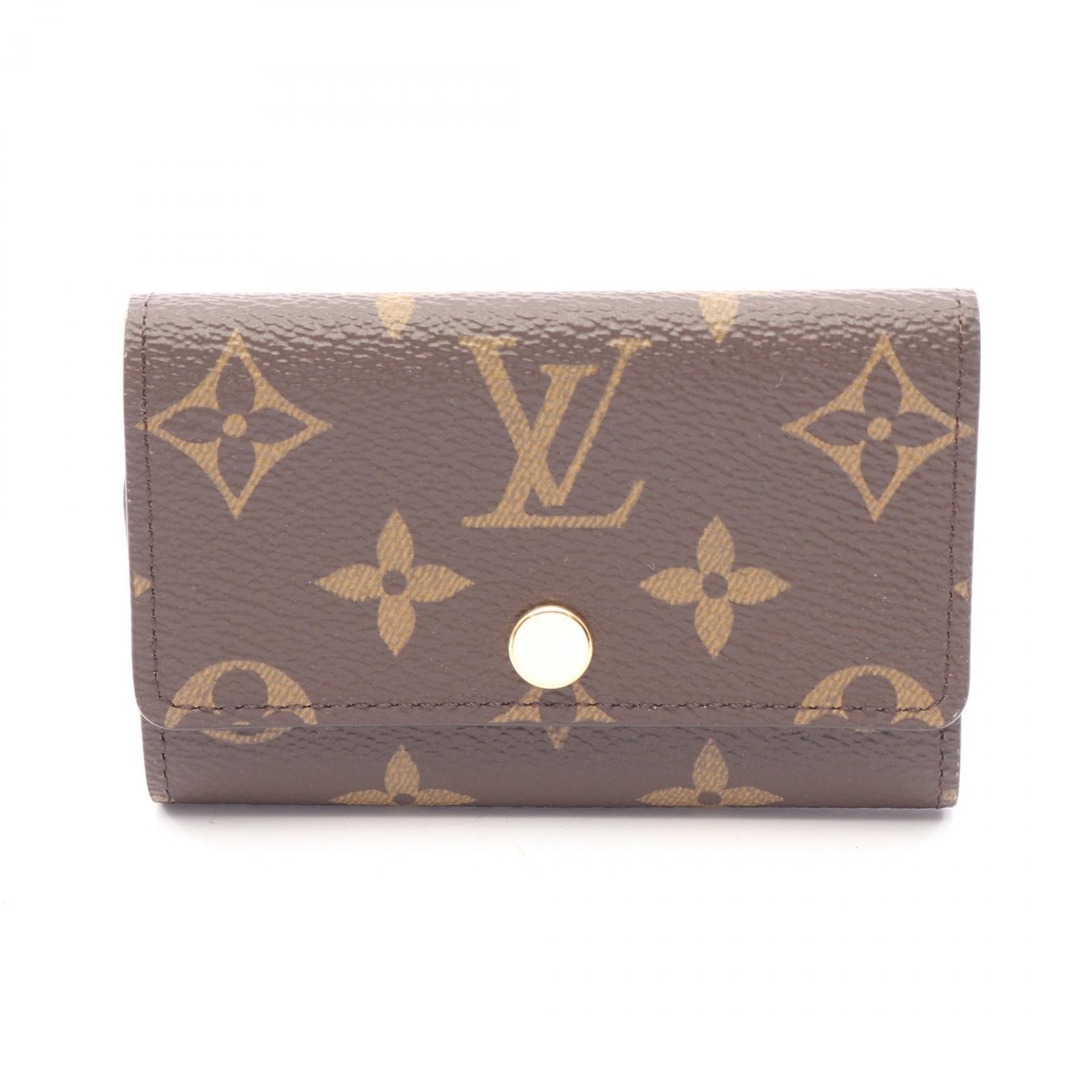 ルイ・ヴィトン LOUIS VUITTON ミュルティクレ6 モノグラム 6連 キーケース アクセサリー PVC メンズ レディース ブラウン系 M62630 【中古】