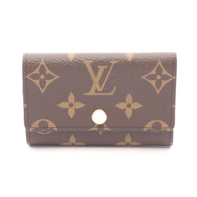 ルイ・ヴィトン LOUIS VUITTON ミュルティクレ6 モノグラム 6連 キーケース アクセサリー PVC メンズ レディース ブラウン系 M62630 【中古】
