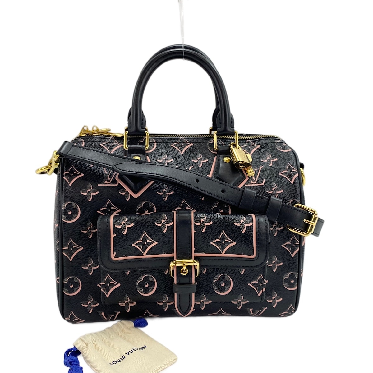 ヴィトン LV モノグラム・フォールフォー・ユー スピーディバンドリエール 25 ハンドバッグ【中古】