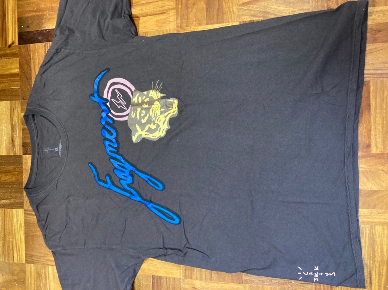 Travis Scott Cactus Jack For Fragment Icons Tee "Brown"