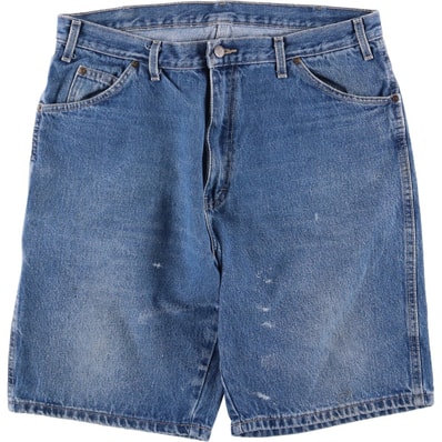 古着 ディッキーズ Dickies Relaxed Fit デニムショーツ ハーフパンツ メンズw36相当/eaa573943